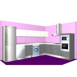 Cocina en L Grande Mate